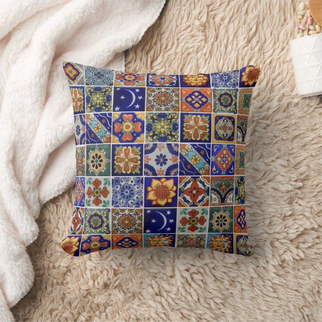 Coussin Jeu de Pilote d'image Talavera Style Sud-Ouest (Couverture)