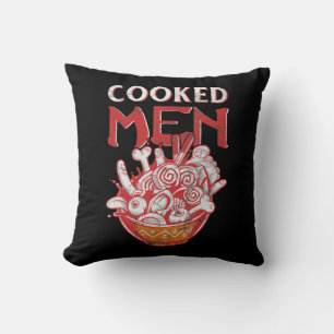Coussin Jeu de Ramen japonais Humour de nourriture cadeau