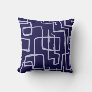 Coussin Jeu d'oreiller blanc de la Marine Twist & Turn