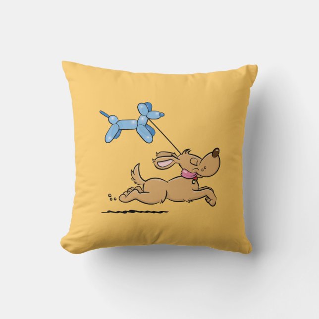 Coussin Jeu du chien (Recto)