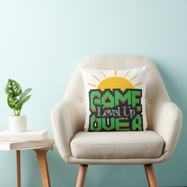 Coussin Jeu sur, Refaire revivre les jeux rétro avec, nive (Chaise)