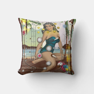 Coussin Jeu Vintage de Pinball Machine
