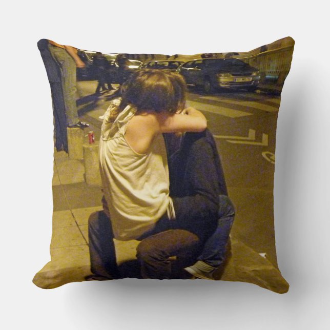 Coussin Jeune amour, Paris (Recto)