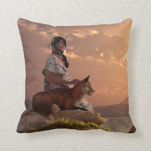 Coussin Jeune fille de Fox