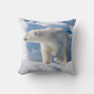Coussin Jeune Ours Polaire Mâle