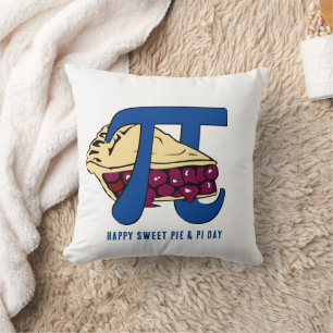 Coussin JEUX PI JOUR Fun Sweet Cherry Pie