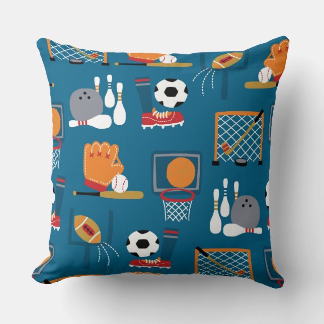 Coussin Jeux Sportifs (Recto)