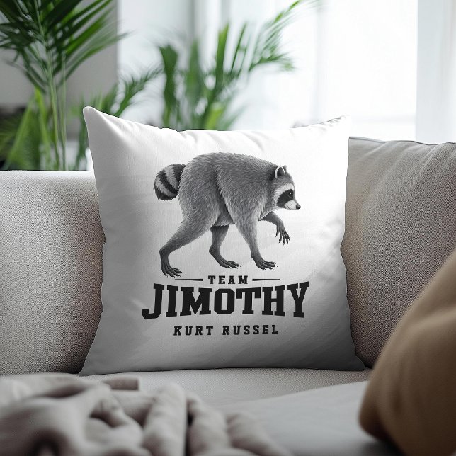Coussin Jimothy Raton Laveur Viral Drôle Trash Panda Faune (Créateur téléchargé)
