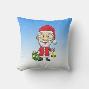 Coussin Jingle Bells avec Père Noël