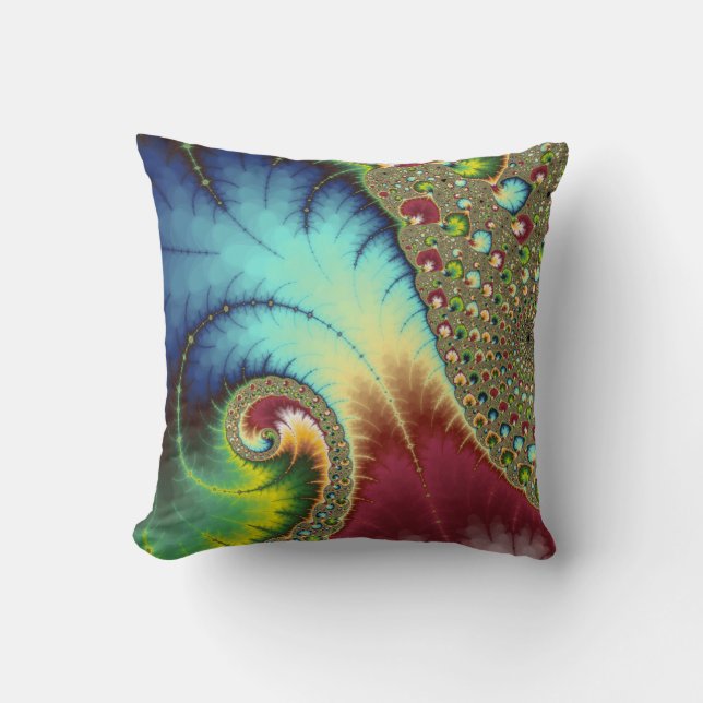 Coussin Joanie 50 Fractal Art (Recto)