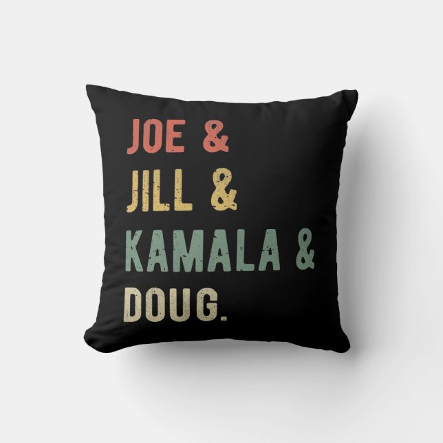 Coussin Joe & Jill & Kamala & Doug I (Recto)