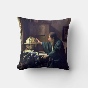 Coussin Johannes Vermeer - L'astronome