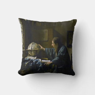 Coussin Johannes Vermeer - L'astronome