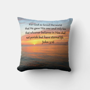 COUSSIN JOHN 3:16 LEVER LA PHOTO DE L'OCÉAN