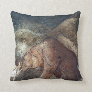 Coussin John Bauer Poor Little Basse