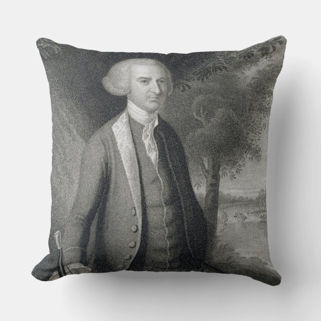 Coussin John Dickinson, gravé par John B. Forrest (1814- (Recto)