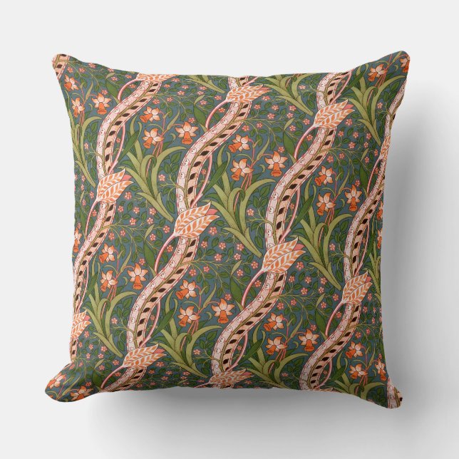 Coussin John Henry Dearle Daffodil Chintz Original (Recto)