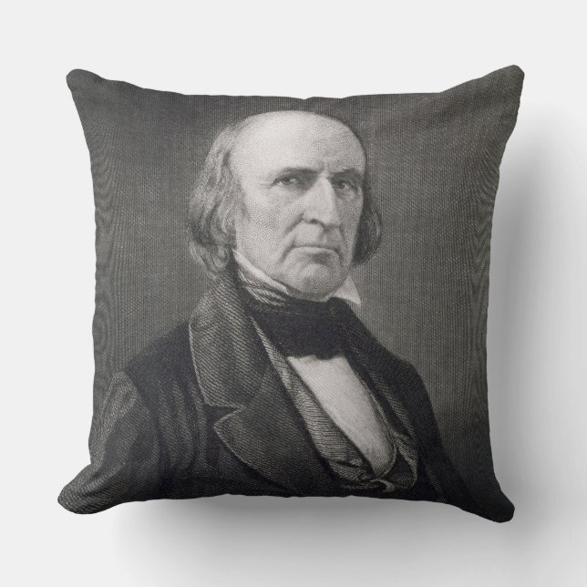 Coussin John McLean (1785-1861) gravé par Henry Bryan ha (Recto)