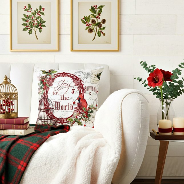 Coussin Joie au monde (Créateur téléchargé)