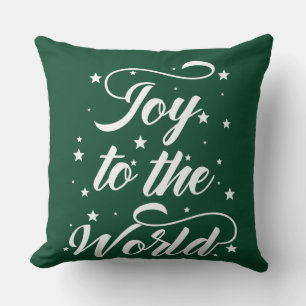 Coussin joie au monde Noël