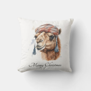 Coussin Joie de Noël du désert, personnalisé