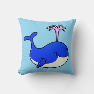 Coussin Joli Animal Marin 🌊 Cadeau Marin Cosy