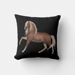 Coussin Joli Cadeau Chevalin Cheval Étalon Noir
