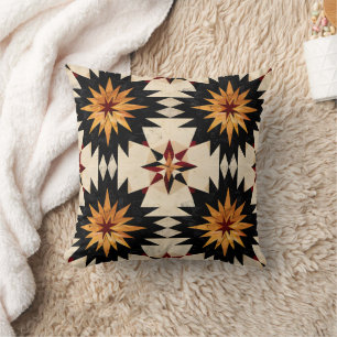 Coussin Joli carrelé motif sud-ouest