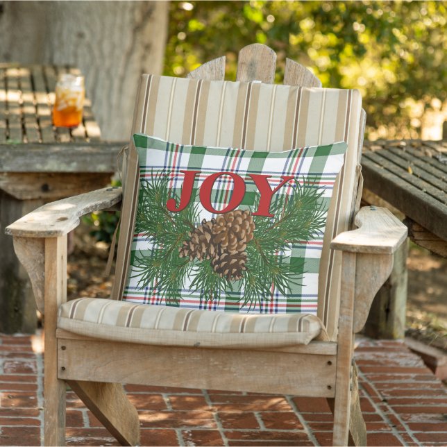 Coussin Joli Charmant Joyeux Joyeux Joyeux Cabine Porch Pa (Chaise)