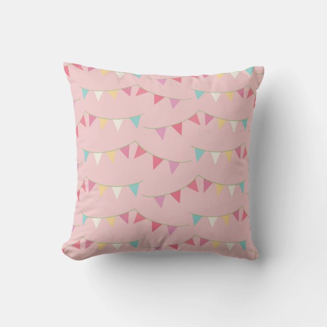 Coussin Joli coup rose (Recto)