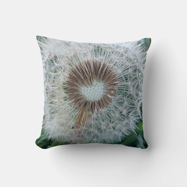 Coussin Joli Dandelion blanc (Recto)