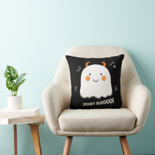 Coussin Joli Éffrayant Boo Demon Ghost