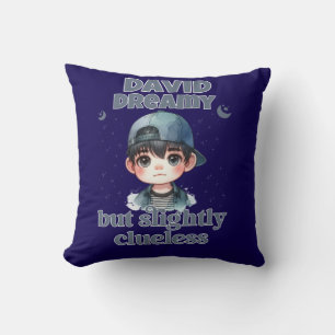 Coussin Joli Garçon Rêvé, Mais Légèrement Clueless