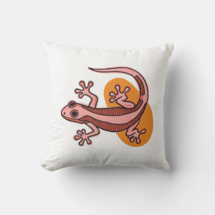 Coussin Joli Lézard Coloré