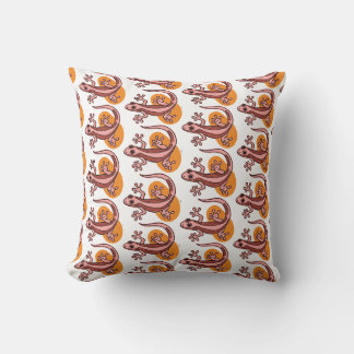 Coussin Joli Lézard Coloré