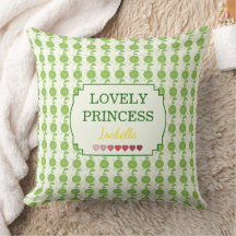 Joli motif de citron vert, jolie princesse