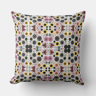 Coussin Joli motif de fleurs vintage sans couture