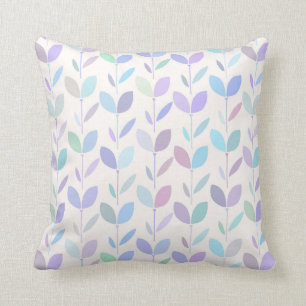 Coussin Joli Motif feuille moderne du milieu du siècle