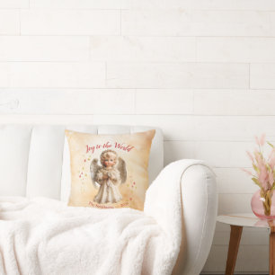 Coussin Joli Noël Angel Vintage