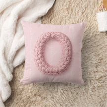 Joli O monogramme initial tricoté crochet bohème r
