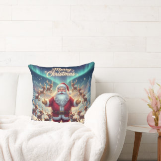 Coussin Joli Père Noël