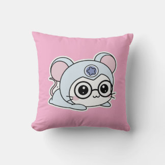Coussin Joli petit adorable souris mignon 