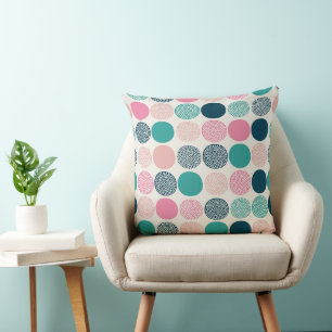 Coussin Joli Pois de couleur