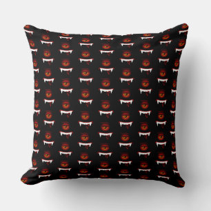 Coussin Joli visage de monstre de sang