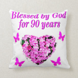 COUSSIN JOLIE 90E ANNIVERSAIRE FLORAL