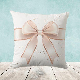 Coussin Jolie chambre d'enfant en arc rose pastel