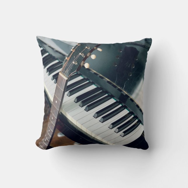 Coussin Jolie conception de piano (Recto)