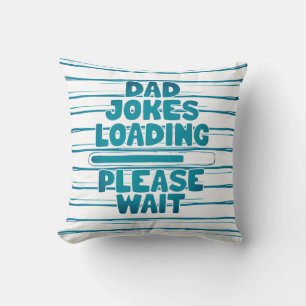 Coussin Jolie conception de texte papa Joke Chargement Veu