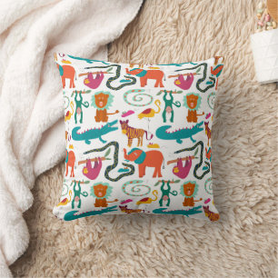 Coussin Jolie couleur Abstraits Animaux Enfants Motif