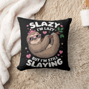 Coussin Jolie Fille Prépubère Mème Tendance Drôle Animal P